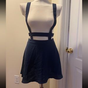 Skelton dress. Navy blue. Never work. VERY cute with the crop top tee!